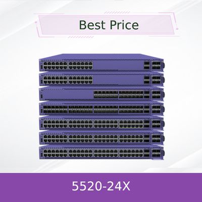 Extreme Netzwerk-Schalter 24 Port Schalter-Rack montierbares Modell 5520-24X