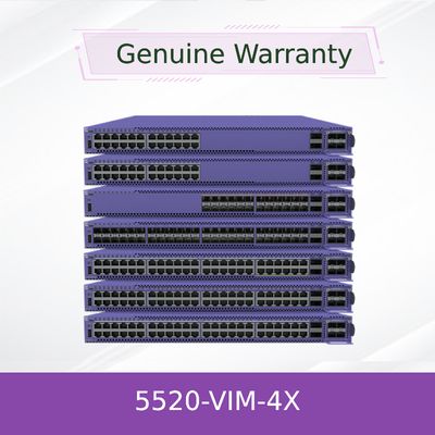 Überlegene Geschwindigkeit Extreme 5520-Vim-4X Switch für nahtlose Netzwerkleistung