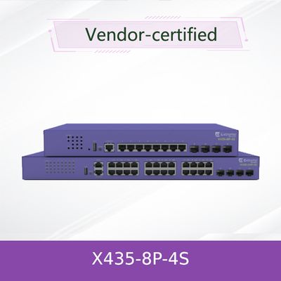 Mellanox Netzwerk-Switch High-Performance Extreme X435-8p-4s Netzwerk-Switch für schnelle Konnektivität