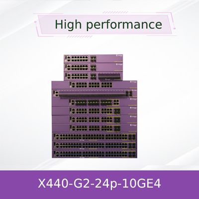 10GE4 Skalierbare AVB Extreme Networks X440 Switch G2 24T X440-G2-24p-10GE4 neu und original