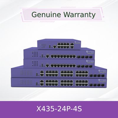 24P Extreme Networks X435 AVB Switch X435 4S 68 Gbit/s 50,6 Mpps neu und original
