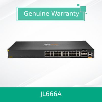 Jl666A 6300f Serials 24X Ports 10/100/1000baset Poe+ Ports und 4X 1/10/25/50g SFP Ports Netzwerk Ethernet Switch