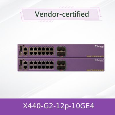 104GBPS 16531 X440 extremer Schalter G2 12p 10GE4 4 des Netz-AVB über Lizenz