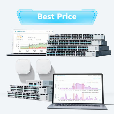 Neuer original C9200L-24p-4X-E Netzwerk-Switch der 9200er Serie mit 24 Ports, Daten, 4x10G Uplink, Kilomega PoE-Switch C9200L-24p-4X-E auf Lager