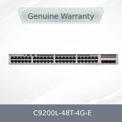 Neuer Originalbestand 9200er Serie 9200L 48-Port Daten, 4 x 1 Gbit/s, Network Essentials C9200L-48t-4G-E Netzwerk-Switch