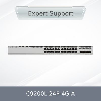 Neuer Original Clean Stock 9200L Switch C9200L-24p-4G-a Cata Lyst 9200L 24-Port Poe+, 4 X 1g, Netzwerkausstattung C9200L-24p-4G-a