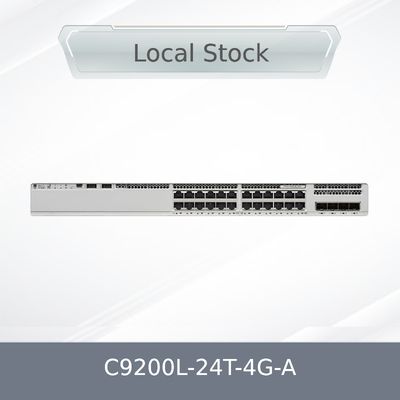Neuer, original werkseitig versiegelter C9200L-24t-4G-a 9200L 24-Port PoE+ 4G Network Advantage Cisco Switch C9200L-24t-4G-a