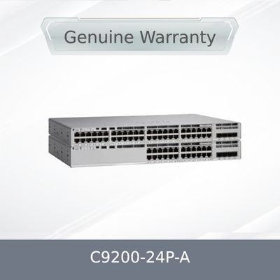 Neuer Original-C9200-24p-a 24-Port-Poe+-Schalter mit Netzwerkvorteil