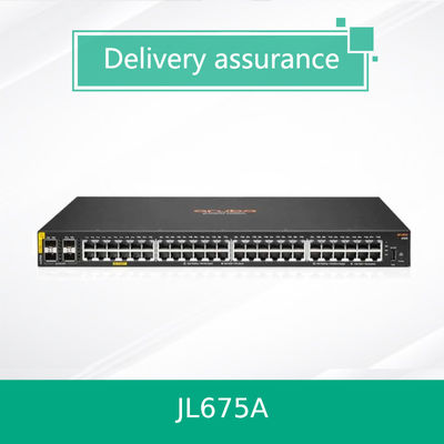 HPE Aruba CX 6100 JL675A 48-Port Gigabit PoE+ Switch | 370W Klasse 4 | 4x SFP+ | Managed Layer 2