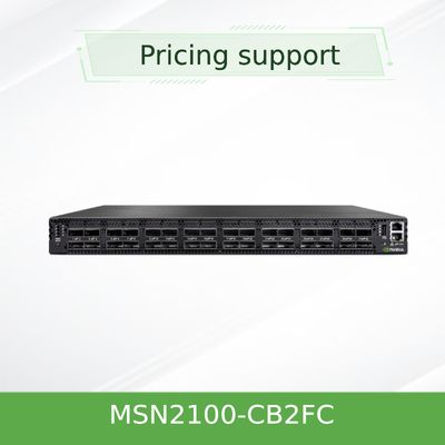 NVIDIA Spectrum SN2100 MSN2100-CB2FC 100GbE offener Ethernet-Switch | 16-Port QSFP28 | Rechenzentrum und Cloud-Netzwerke