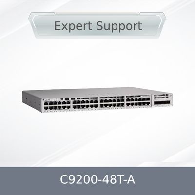 Cisco Catalyst 9200-48T-A 48-Port-Datenschalter Netzwerkvorteil Lizenz Unternehmen Gigabit Ethernet