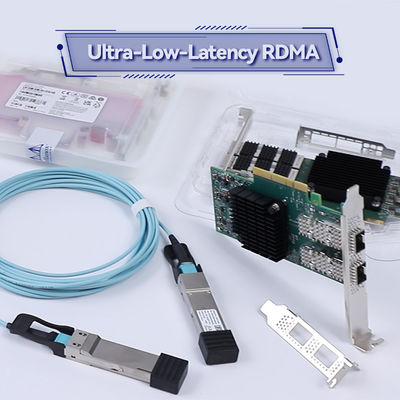 Nvidia Connectx-7 Adapter MCX75310aas-Neat (900-9X766-003N-SQ0) Single-Port Osfp Infiniband: Ndr 400GB/S (Standardgeschwindigkeit) Ethernet: 400 GBE