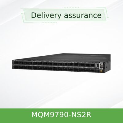 NVIDIA MQM9700-NS2R Quantum-2 Serie 400 Gbit/s InfiniBand Smart Switch | 64-Port | Reverse Airflow (C2P)