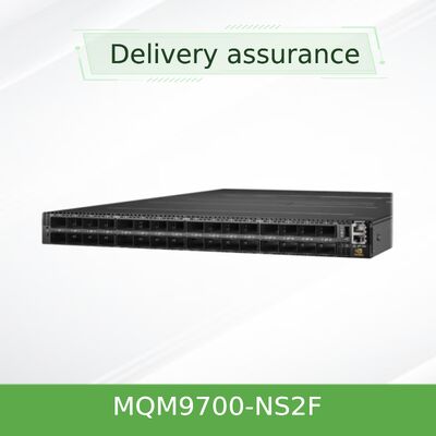 NVIDIA MQM9700-NS2F 64-Port 400Gb/s InfiniBand Switch mit SHARPv3-Technologie in Formfaktor 1U