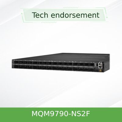 NVIDIA Quantum-2 MQM9790-NS2F 64-Port 400Gb/s InfiniBand Smart Switch – 51,2 Tbit/s Durchsatz mit SHARPv3 In-Network-Beschleunigung für KI- und HPC-Rechenzentren