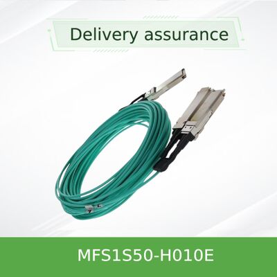 NVIDIA Mellanox MFS1S50-H010E 200 Gbit/s auf 2x100 Gbit/s QSFP56 aktives optisches Splitterkabel 10m AOC