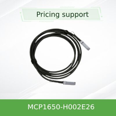 200Gb/s QSFP56 HDR Passive DAC Kabel – Mellanox MCP1650-H002E26 2m, 26AWG LSZH