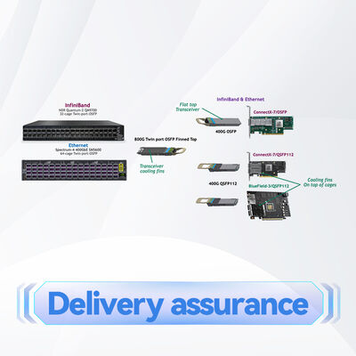 NVIDIA MMS4X00-NS400 400G OSFP Transceiver DR4 Einzelmodus für ConnectX-7-Adapter