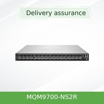 NVIDIA Quantum-2 MQM9700-NS2R 64-Port 400Gb/s verwalteter InfiniBand-Switch mit umgekehrtem Luftstrom (C2P)