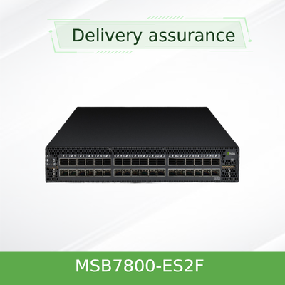 NVIDIA MSB7800-ES2F 100Gb/s InfiniBand Switch 36-Port 7.2Tb/s HPC & AI Switch