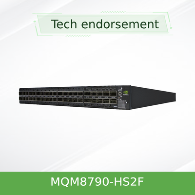NVIDIA Quantum MQM8790-HS2F 200Gb/s InfiniBand Switch 40 Ports 16Tb/s