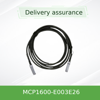 Mellanox MCP1600-E003E26 100 Gbit/s QSFP28 Passives DAC-Kabel – 3 m, 26 AWG, InfiniBand EDR und 100 GbE kompatibel