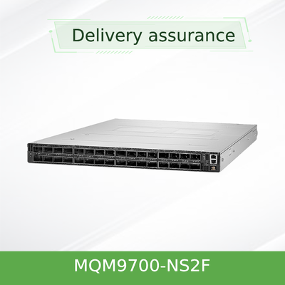 NVIDIA Quantum-2 MQM9700-NS2F 400Gb/s InfiniBand-Switch ¢ 64-Port-NDR, P2C-Luftfluss, On-Board-Management