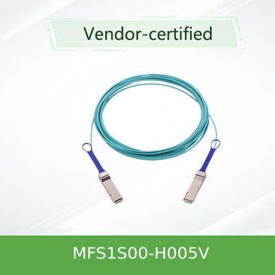 NVIDIA MFS1S00-H005V 5m 200G QSFP56 AOC für InfiniBand HDR und 200GbE