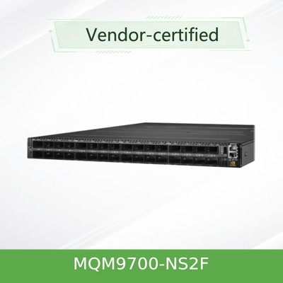 NVIDIA Mellanox MQM9700-NS2F NDR 400 Gbit/s InfiniBand-Switch (64-Port QSFP56)