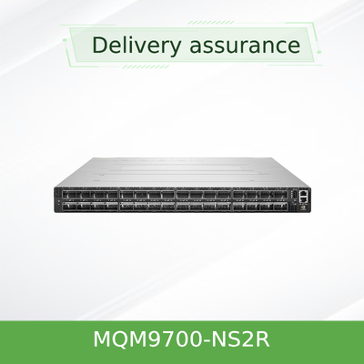 MQM9700-NS2R 400Gb/s InfiniBand Switch – 64 x QSFP56, 1U, C2P Airflow for Rear-to-Front Cooling