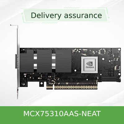 NVIDIA MCX75310AAS-NEAT ConnectX-7 400Gb/s InfiniBand-Adapter. PCIe 5.0 x16 OSFP