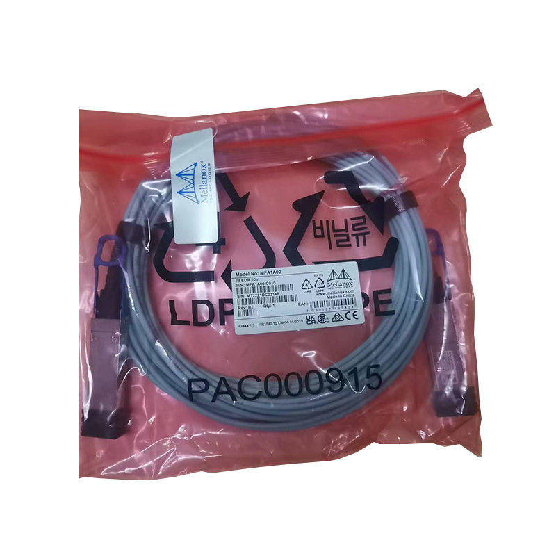VCSEL basierte Kabel MFA1A00-E015 IB EDR QSFP Mellanox AOC bis zu 100Gb/S