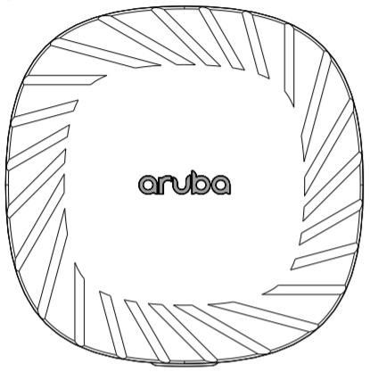 Verdoppeln Radio der 510 Reihen-Campus AP 515 Aruba Wifi 6 interne Antennen 802.11ax vereinheitlichte AP