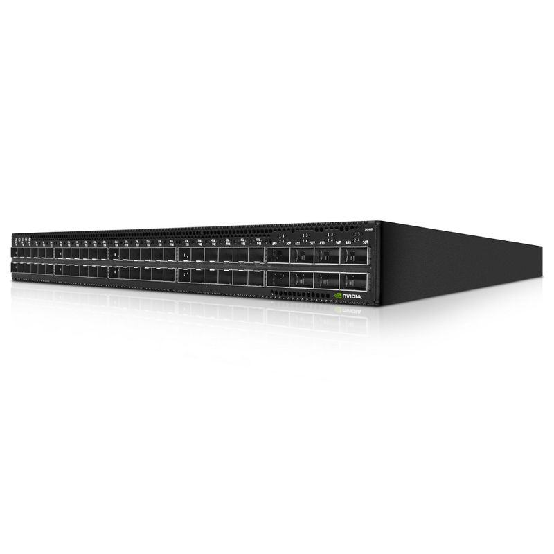 MSN2410-CB2FC Mellanox sN2410Mellanox Netz-Schalter-Kumulus Linux 48 SFP28 trägt 8 Häfen QSFP28