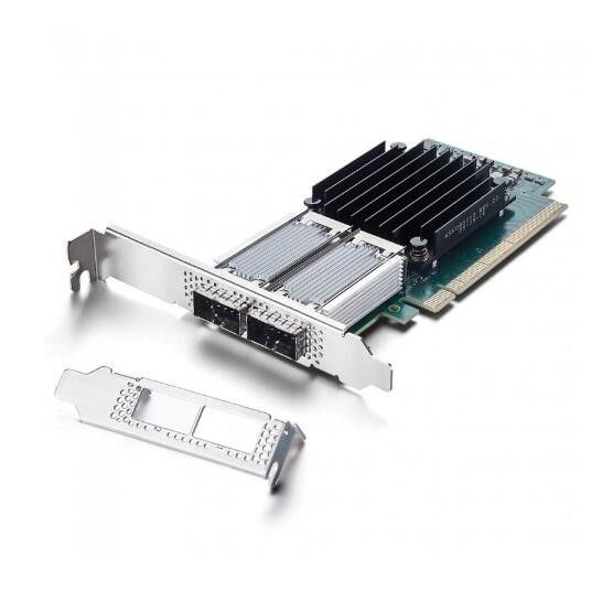 PCIe3.0 X16 ConnectX-4 en-Ethernet Mellanox Nic Cards MCX416A-CCAT 100GbE QSFP28