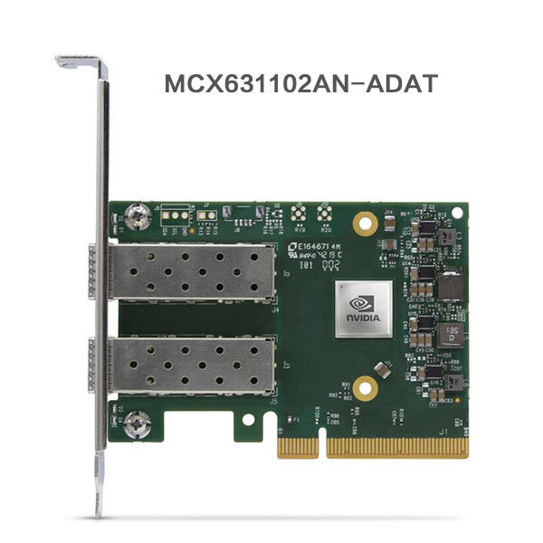 Doppel-Port SFP28 PCIE 4,0 X8 25GB Nic Mellanox Network Card MCX631102AN-ADAT