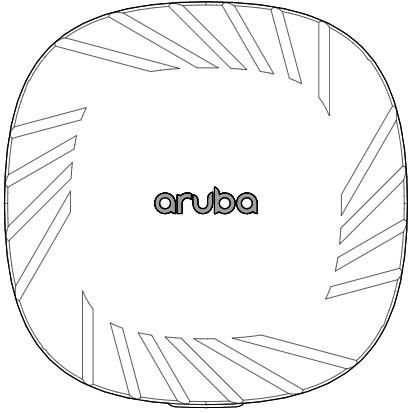 530 drahtloses Reihe Arubas Zugangspunkt vereinheitlichten Doppelradio AP-535 (RW) 4x4: 4 802.11ax