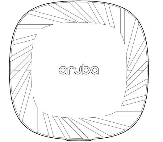 Interne Antennen vereinheitlichtes drahtloses Zugangspunkt Campus-Arubas iAP 505 (RW) 2x2: 2 802.11ax