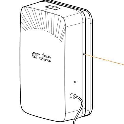 2x2 vereinheitlichte Zugangspunkte Aruba-Gastfreundschaft AP 500H Reihen AP 505H (RW) mit 1+4 Ethernet PSE USB