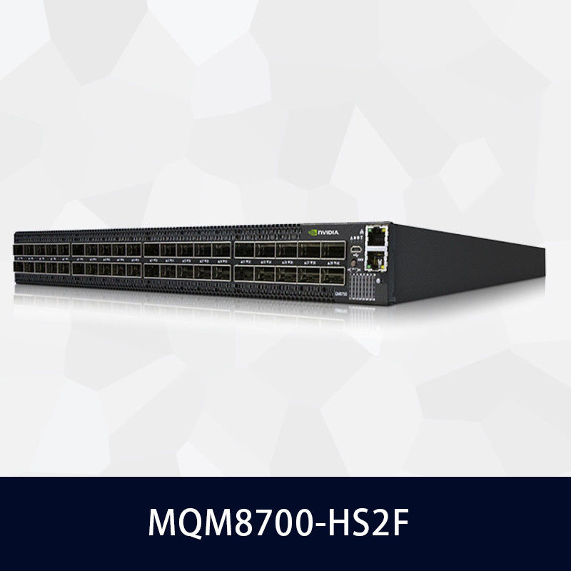 Verwalteter Infiniband HDR Switch Mellanox 200gb Switch MQM8700 40 Port MQM8700-HS2F(920-9B110-00FH-0MD)