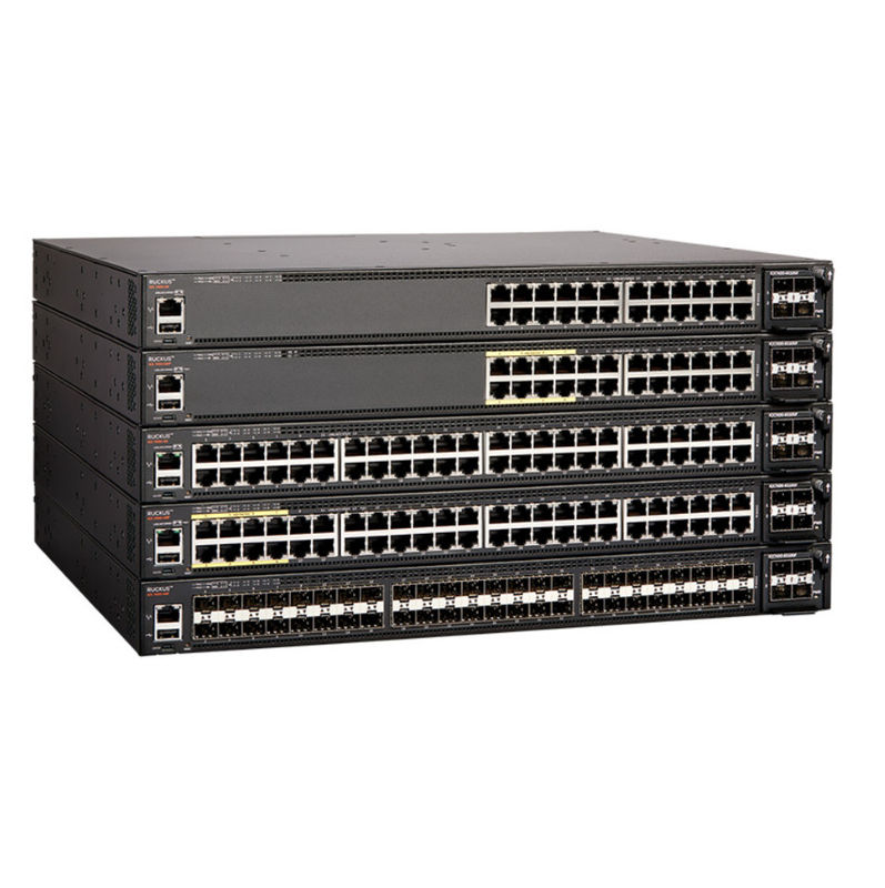 Port-POE Schalter 1500W 336 Gb/S 960 Gb/S des Netz-Krawall-Icx7450 24