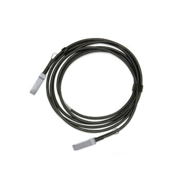 Kupfernes Kabel InfiniBand EDR der direkten Befestigungs-MCP1600-E003E26 bis zu 100Gb/S QSFP28 3m schwarzes 26AWG