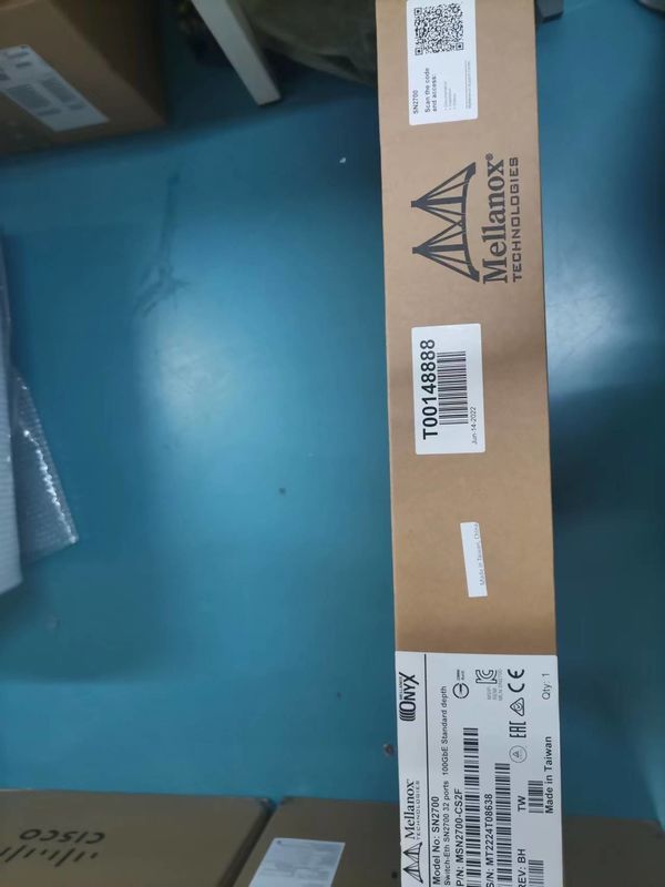 MSN2700-CS2F Mellanox Netz-Schalter-Spektrum basierte offenen Ethernet-Schalter 25GbE/100GbE 1U