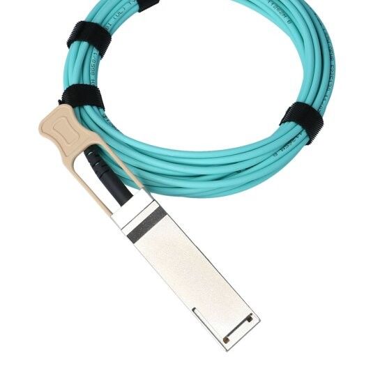 MFS1S00-H005V Aoc aktives Lichtleiterkabel bis zu 200Gb/S IB HDR QSFP56 5m