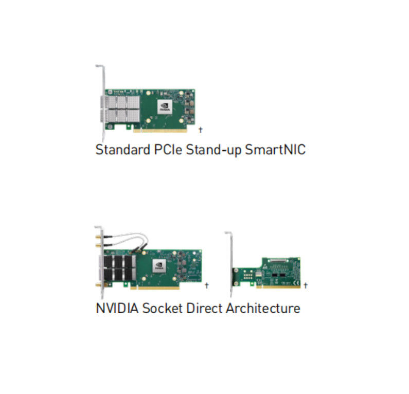 Mellanox ConnectX-6 VPI Single Port HDR 200 Gb/s InfiniBand & Ethernet Adapter Karte, PCIe 3.0/4.0 x16