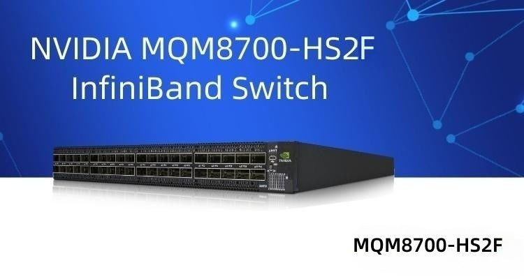 MQM8700-HS2F Mellanox Hafen 200G InfiniBand des Netz-Schalter-40 für Data Center