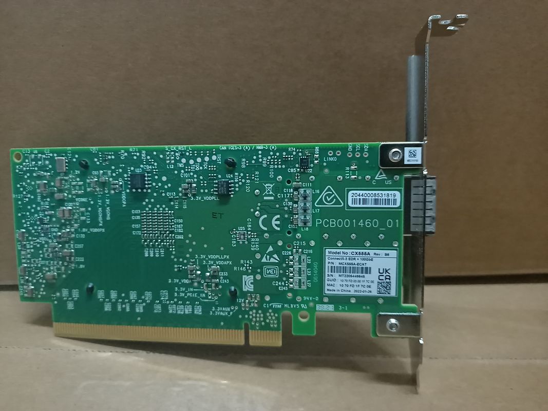 MCX4121A-XCAT ConnectX-4 Lx Netzwerkkarte 10GbE en Mellanox Doppel-Port SFP28 PCIe3.0 X8
