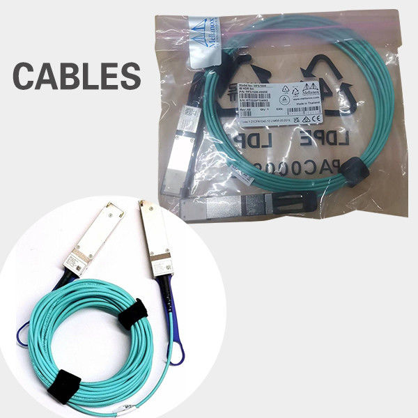 20 Meter des aktiven LWL - Kabel-200Gb/S VPI IB HDR und 200GbE QSFP56 MFS1S00-H020V