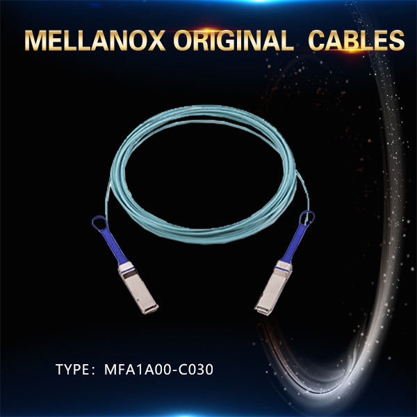 MFS1S00-H030V Aoc Netz-Kabel IB HDR bis zu 200Gb/S QSFP56 30m 200GBase-AOC QSFP56 zu QSFP56