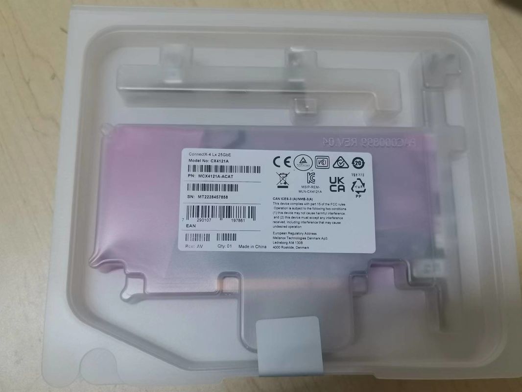 Mellanox ConnectX-4 Lx Doppel-Port SFP28 PCIe3.0 X8 en 25GbE Netzwerkschnittstelle-Karte MCX4121A-ACAT